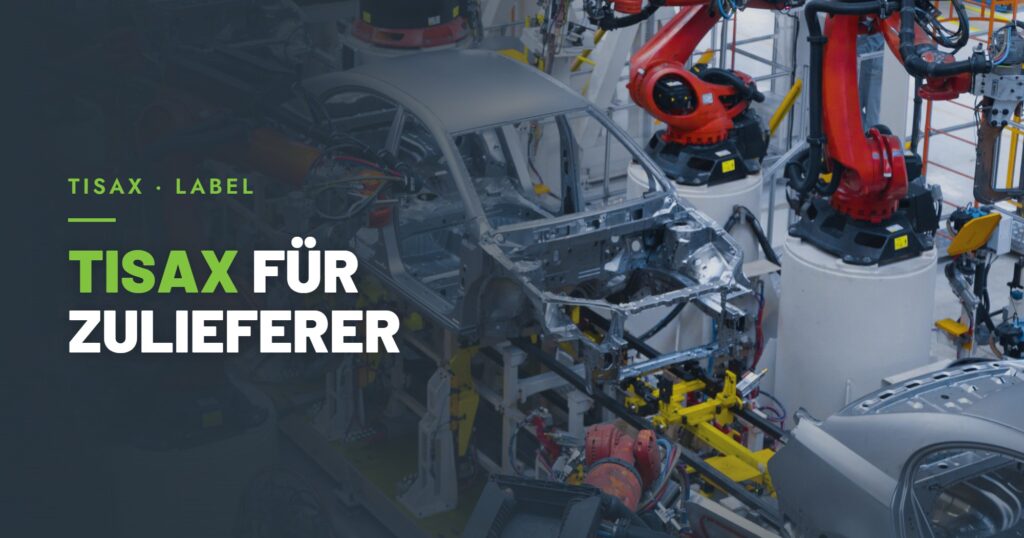 Roboterarme in einer Automobilfertigung als Symbolbild für TISAX in der automobilen Lieferkette